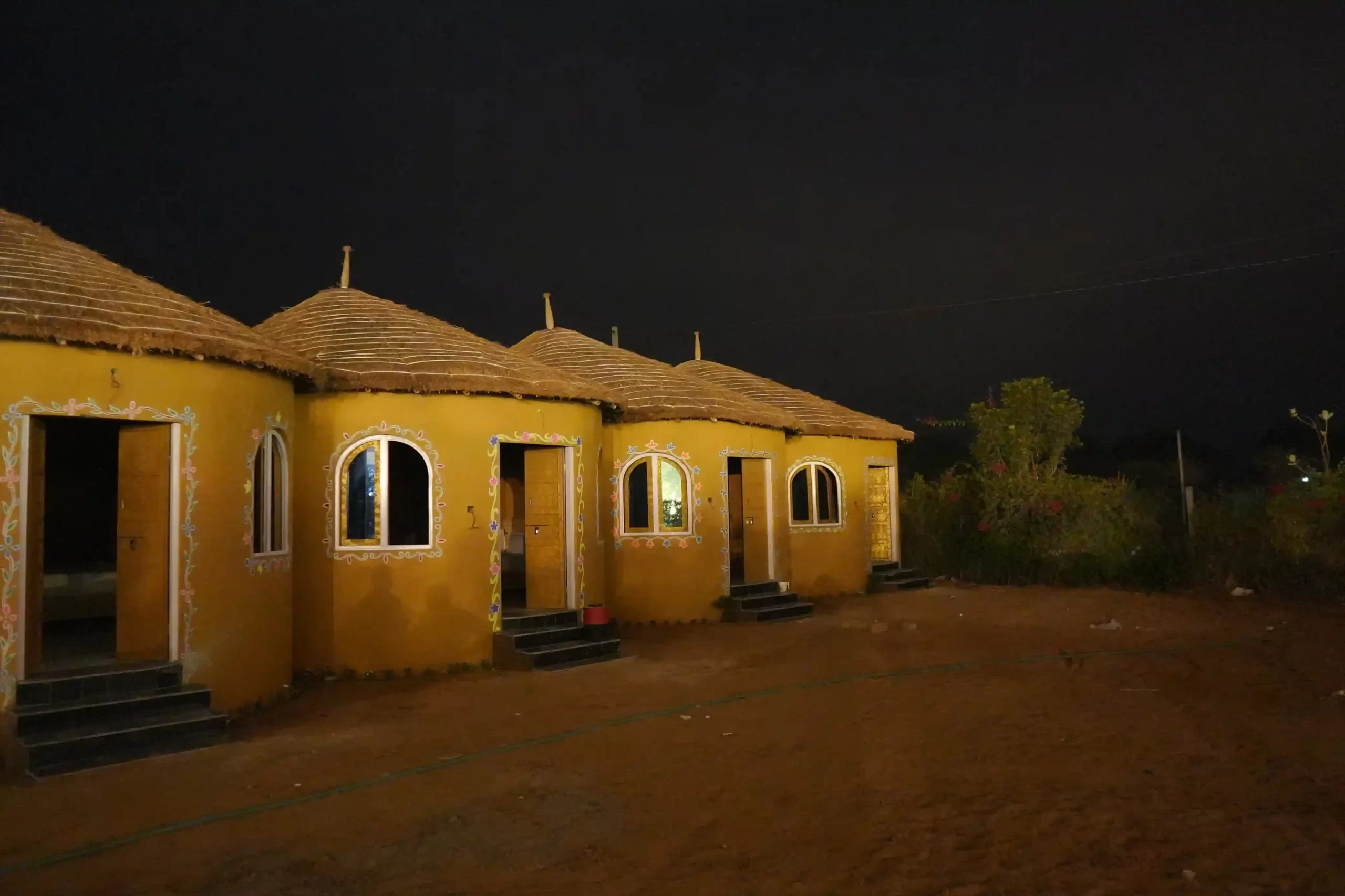 Escape to the charm of our Royal Hut Villa, where tradition meets modern luxury. Surrounded by serene beauty, this villa offers a perfect blend of rustic elegance and royal comfort. With its cozy interiors, plush amenities, and tranquil ambiance, it’s your personal sanctuary for a truly majestic stay.  Relax, rejuvenate, and live like royalty in the heart of nature.